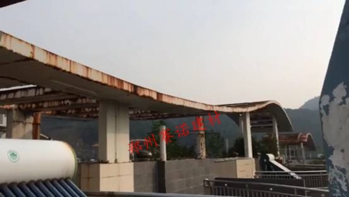 鋼結構腐蝕后怎么辦？及時使用賽諾金屬防腐技術進行防護維修